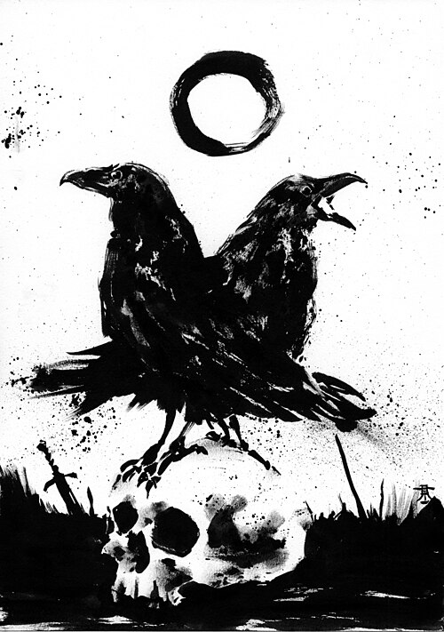 Ravens and Crows in Folklore: Messengers, Tricksters and Omens of Death